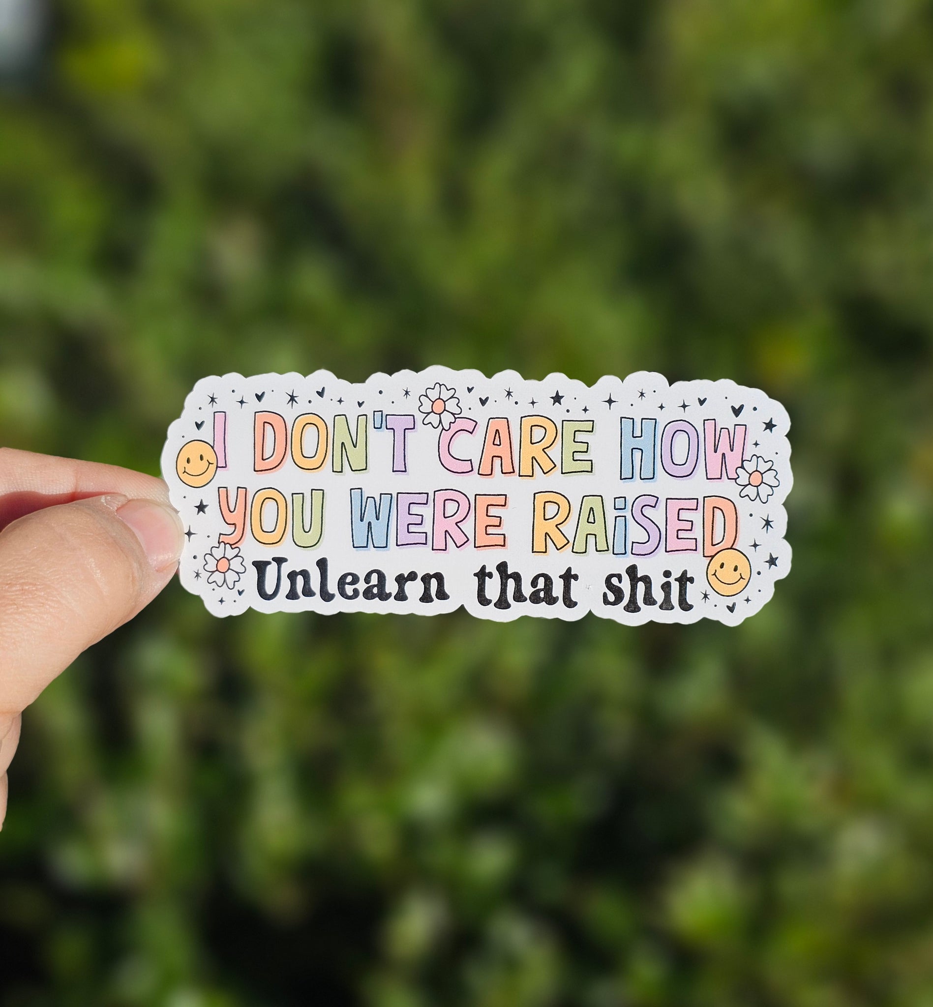 Unlearn That Shit Sticker | Featured