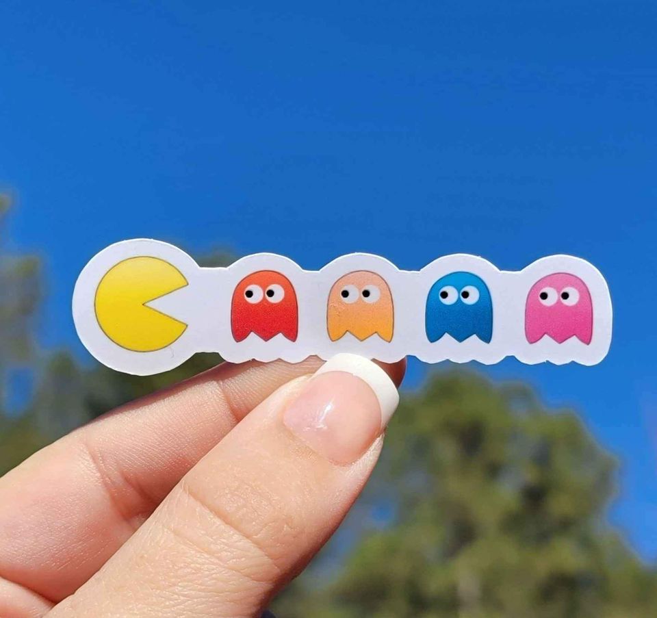 Small Pacman Sticker