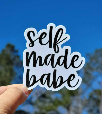 Self Made Babe Sticker
