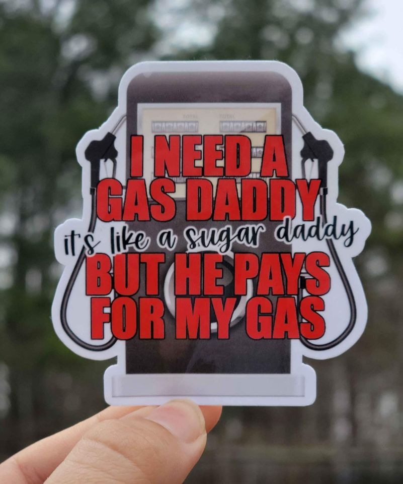 Iso Gas Daddy Sticker