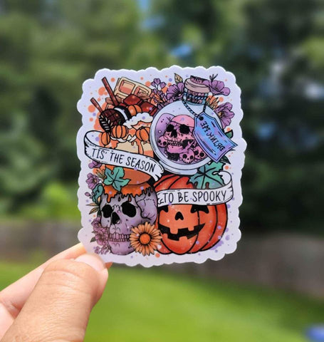 Tis' The Season To Be Spooky Sticker