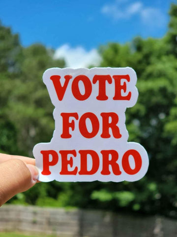 Vote For Pedro Sticker | Napoleon Dynamite Sticker