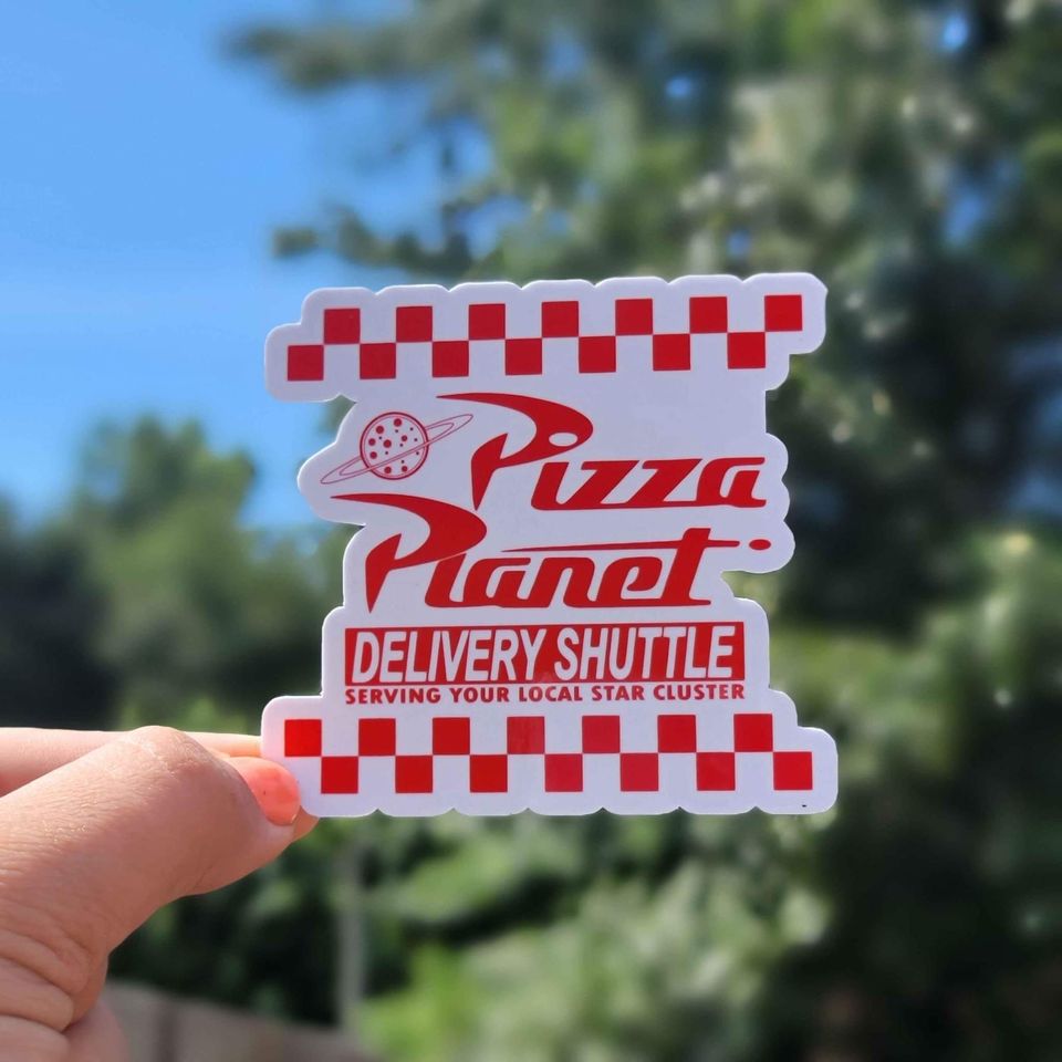 Pizza Planet Sticker