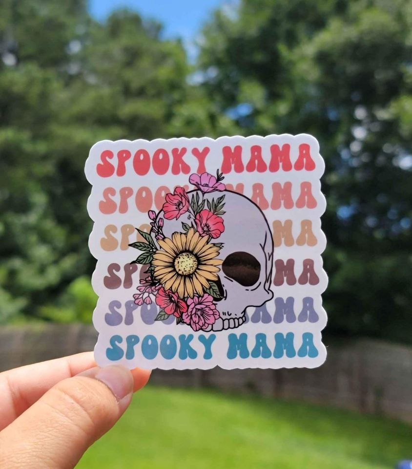 Spooky Mama Sticker