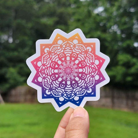 Colorful Mandala Sticker