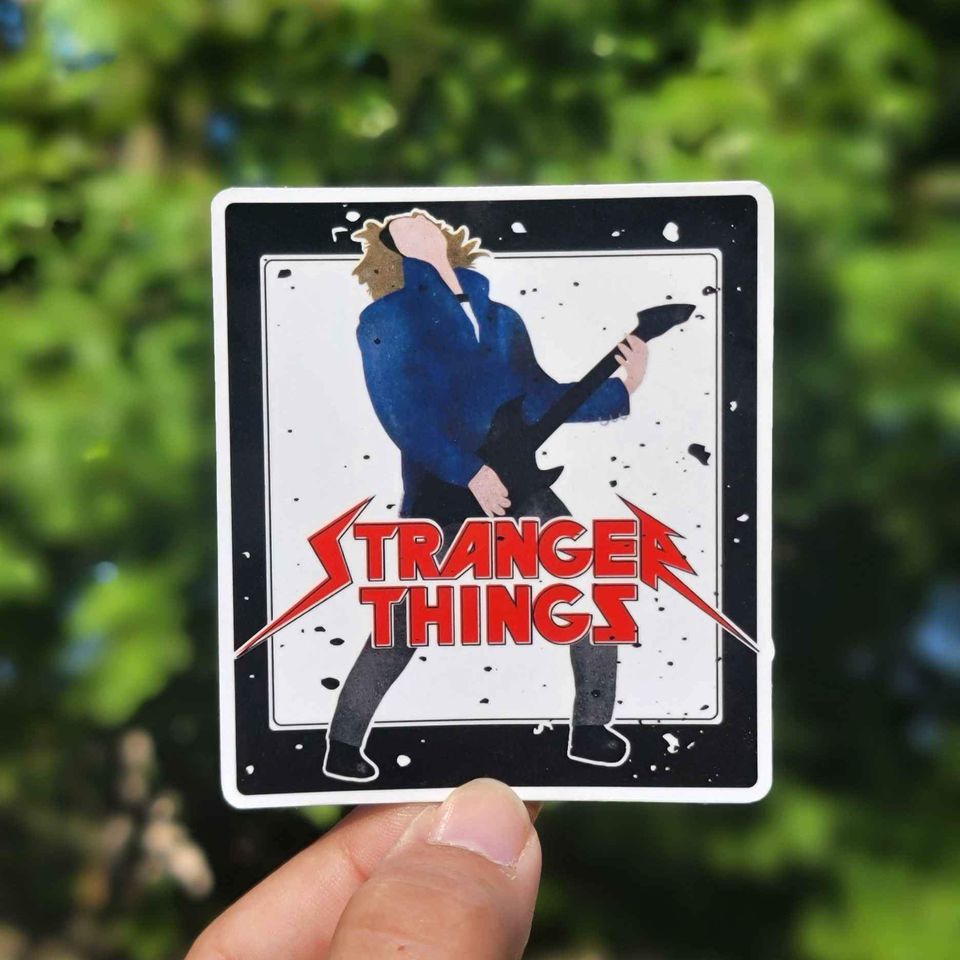 Eddie Munson Stranger Things Sticker