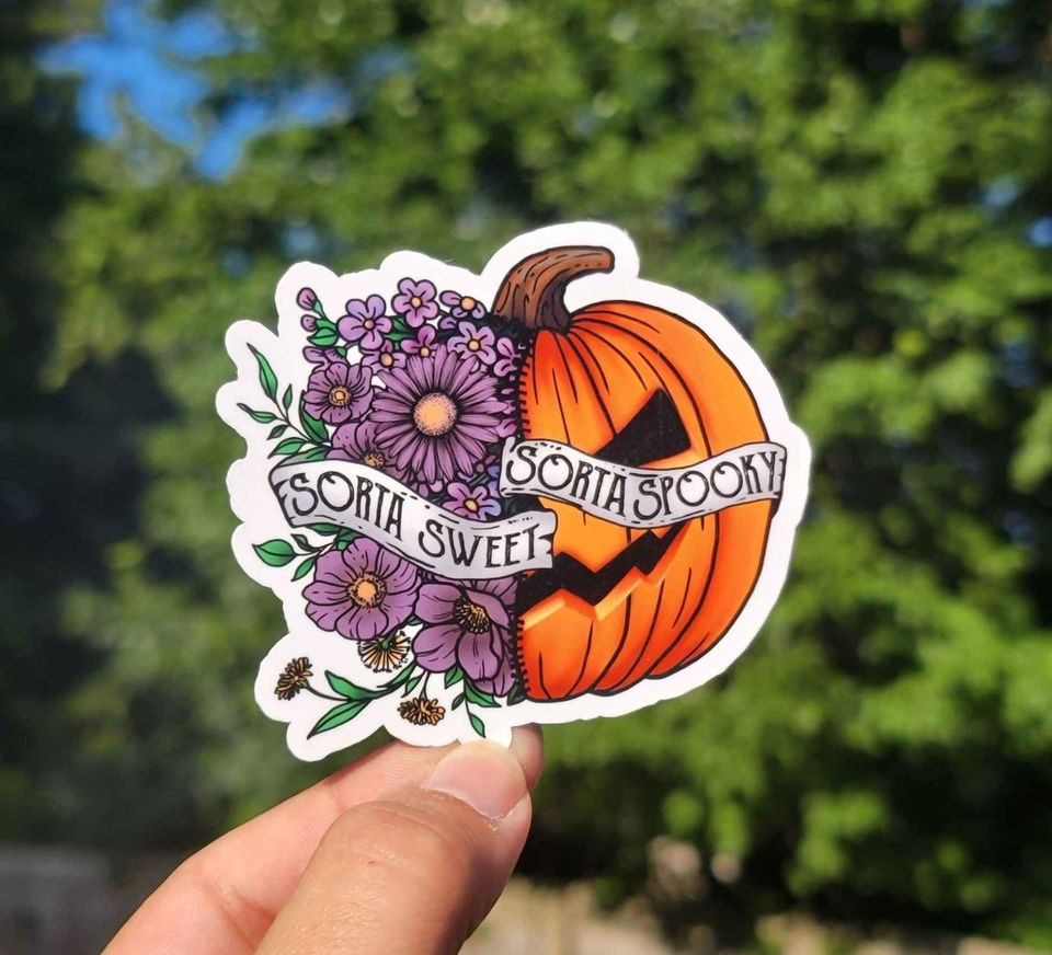 Sorta Sweet, Sorta Spooky Sticker
