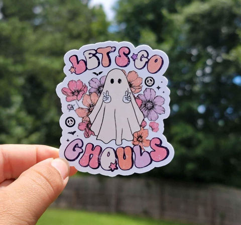 Let's Go Ghouls Sticker