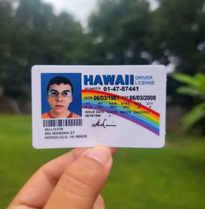 Mclovin Fake ID Sticker