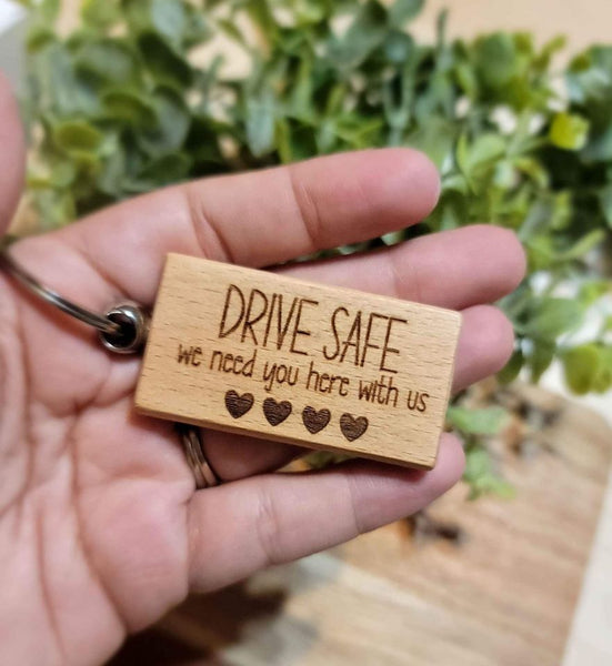 Drive Safe Keychain