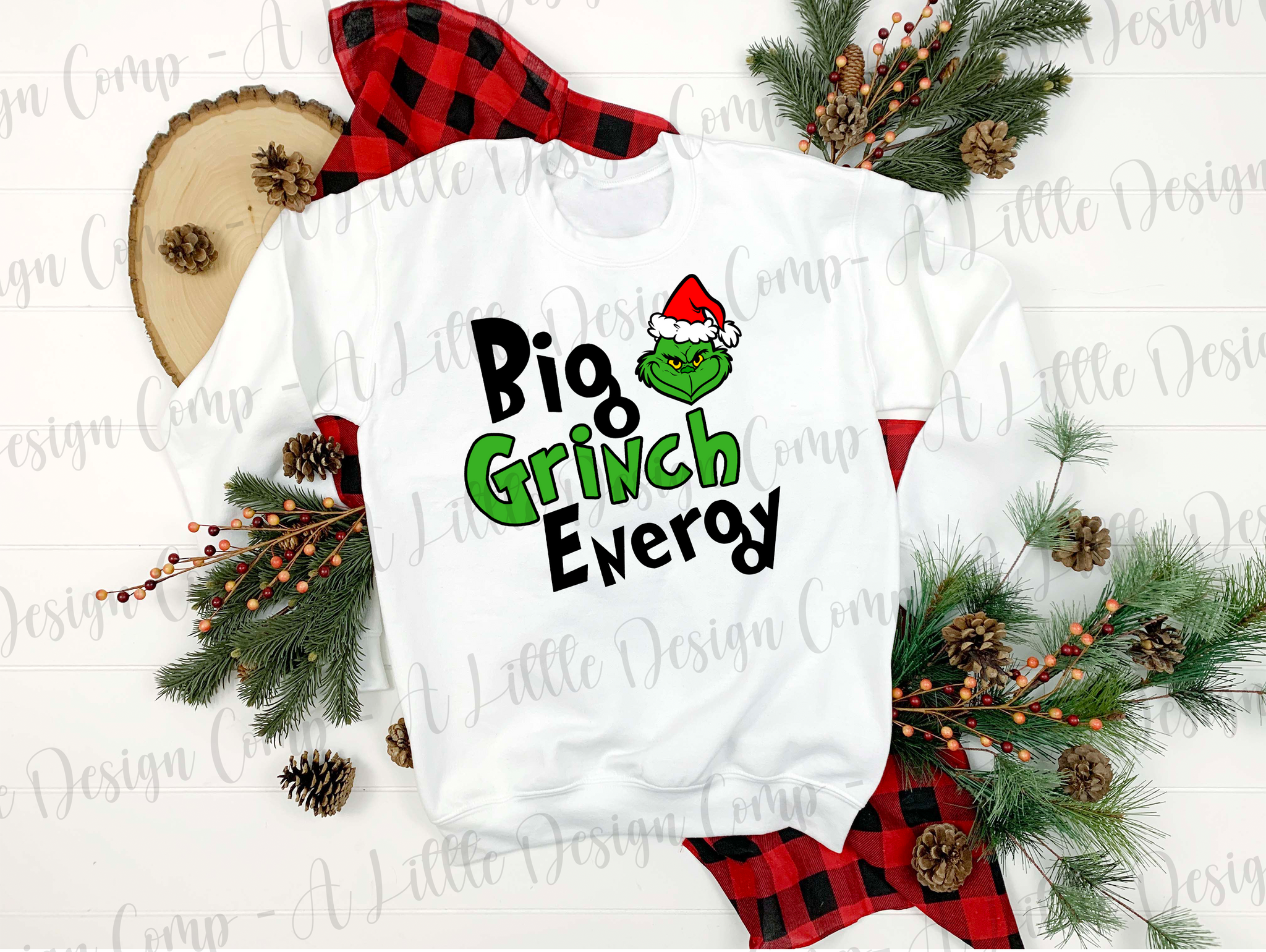 Big Grinch Energy Digital Design