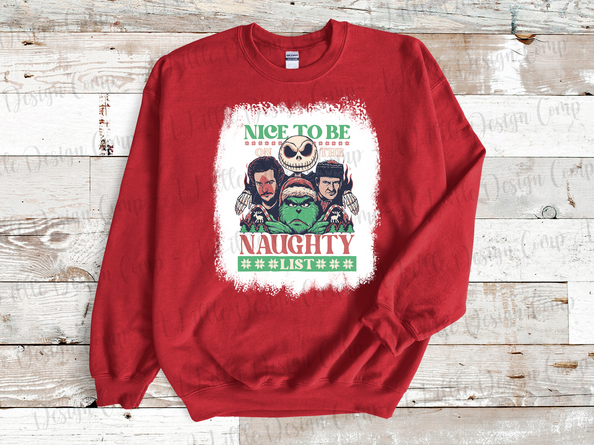 Nice To Be On The Naughty List Sweatshirt | Apparel & Accessories