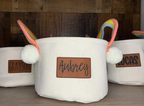 Rainbow Handle Easter Basket | Apparel & Accessories