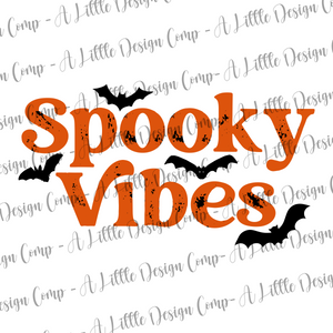 Spooky Vibes Digital Design