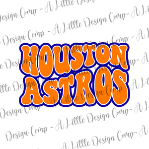 Houston Baseball Digital Design