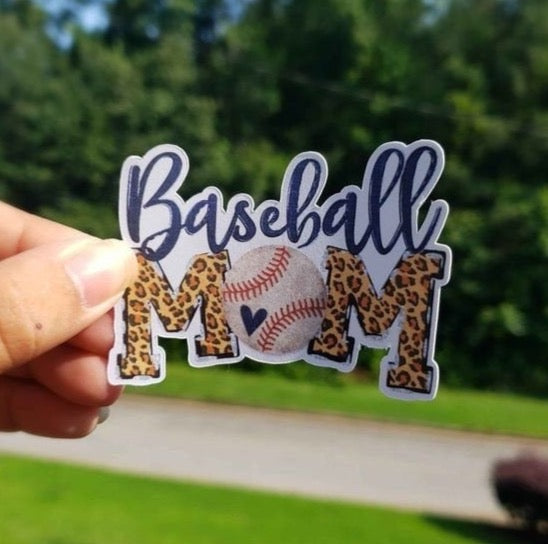 Baseball Mom Sticker