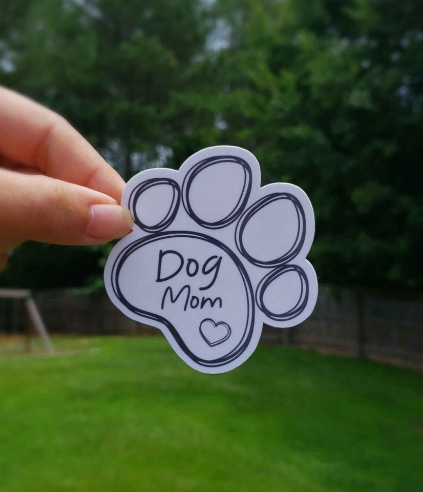 Dog Mom Sticker