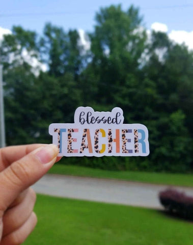 Blessed Teacher Sticker