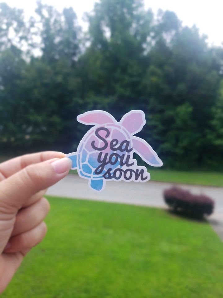 Sea You Soon Sticker