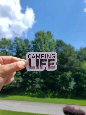 Camping Life Sticker