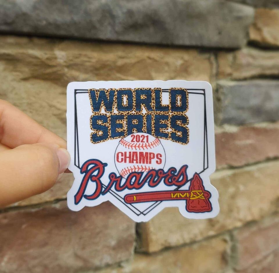 Braves World Series 2021 Champs Sticker