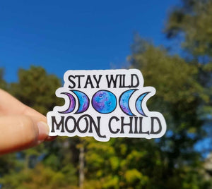 Stay Wild Moon Child Sticker