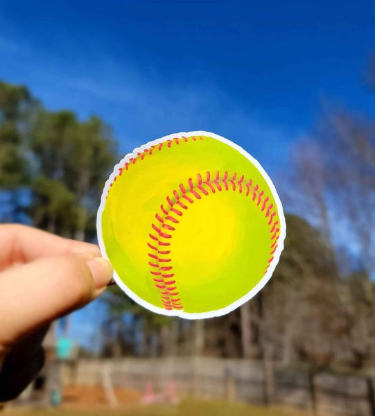 Watercolor Sport Sticker| Tennis | Soccer | Football | Baseball | Softball