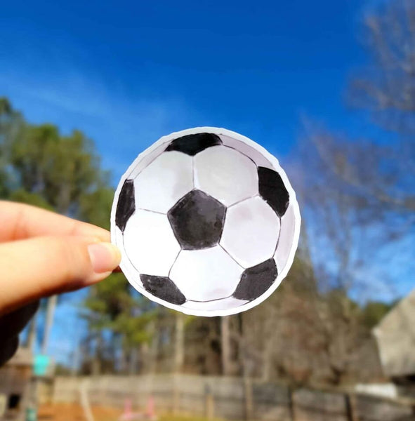 Watercolor Sport Sticker| Tennis | Soccer | Football | Baseball | Softball