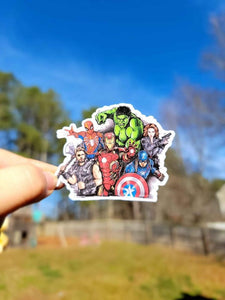 Superhero Sticker